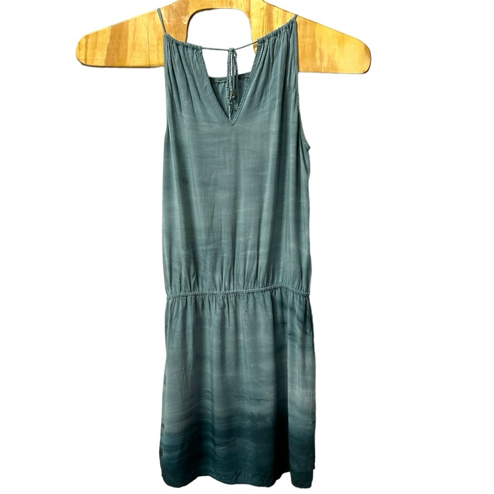 Michael Stars Women’s‎ Dalia Halter Ombré Mini Dress    Sz L - Picture 3 of 8